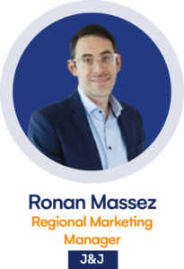 Ronan Massez / Johnson & Johnson / curso marketing farmacéutico