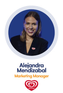 ALEJANDRA MENDIZABAL MARKETING MANAGER HELADOS HOLANDA